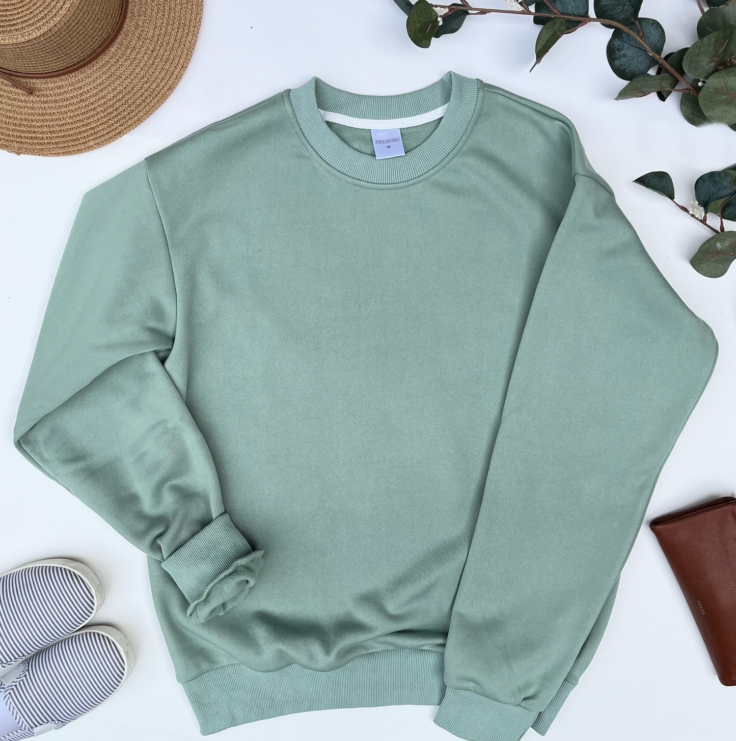 Adult Oversized Crew Neck Sweaters