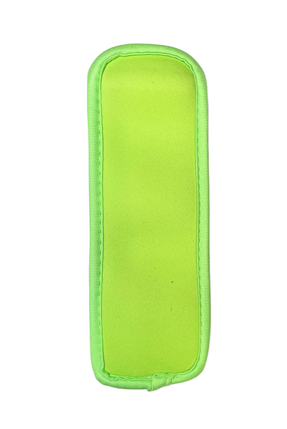 acid lime rectangle shape neoprene freeze holder