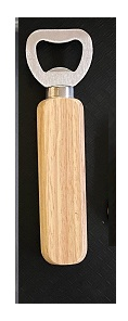 wood handled bottle opener